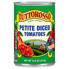 Tuttorosso Tomatoes Diced Petite - 14.5 Oz