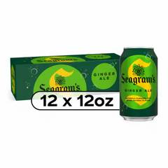 Seagram's Ginger Ale Soda Cans