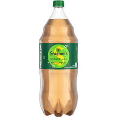 Seagram's Ginger Ale Soda Bottle