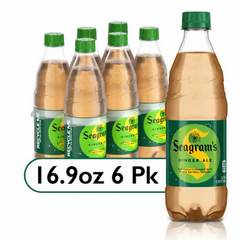 Seagram's Ginger Ale Soda Bottles