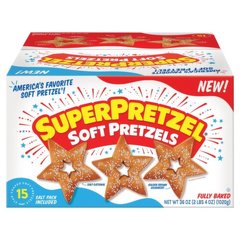SuperPretzel Star-Shaped Soft Pretzels