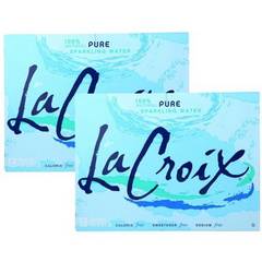 Lacroix Sparkling Water Pure 12 fl oz Pack of 12