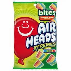 Airheads Xtremes Bites Chewy Candy Rainbow Berry Artificially Flavored 6 oz Bag