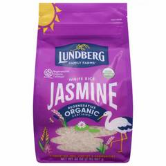 Lundberg Organic California White Jasmine Rice 32 oz Bag