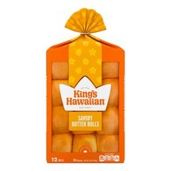 King's Hawaiian Savory Butter Rolls, 12 ct