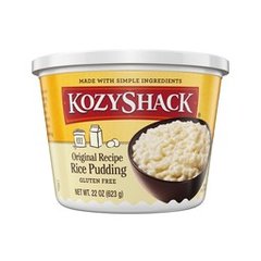 Kozy Shack Rice Pudding Tub Gluten Free Dessert