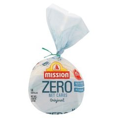Mission Zero Net Carbs Original Flour Tortillas, Street Taco Size, 14 ct