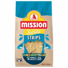 Mission Tortilla Strips, 13 oz