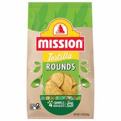 Mission Tortilla Rounds, 13 oz