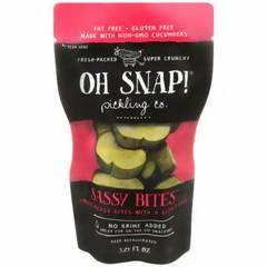 Oh Snap! Sassy Bites Pickle Snacking Chips