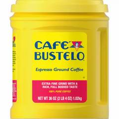 Café Bustelo Espresso Ground Coffee, Dark Roast
