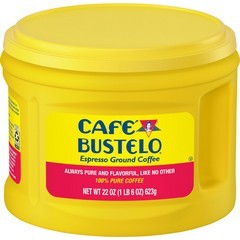 Café Bustelo Espresso Ground Coffee Dark Roast 22 Ounce Canister 22 oz