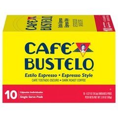 Café Bustelo Espresso Style Dark Roast Coffee Single Serve Pods