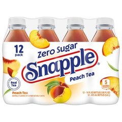 Snapple Zero Sugar Peach Tea