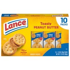 Lance Toasty Peanut Butter Sandwich Crackers