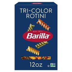 Barilla Tri-color Rotini Pasta Quality Non-gmo and Kosher Certified Pasta