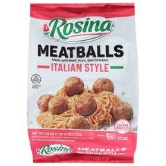 Rosina Italian Style Meatballs 26 oz 26 oz Bag