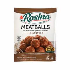 Rosina Homestyle Meatballs 26 oz Bag