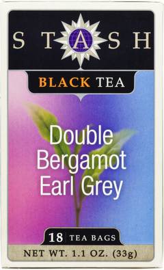 Stash Double Bergamot Earl Grey Black Tea 18 Tea Bags 18 ea Box
