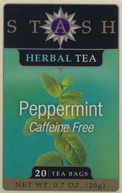 Stash Tea Peppermint Herbal Tea Bags, 20 Ct