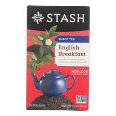 Stash English Breakfast Black Tea 20 Tea Bags 20 g Box