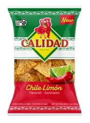Calidad Chile Limón Mix Tortilla Chips, 10 oz