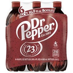 Dr Pepper Soda 5 L Bottles 6 Pack 6 ea Shrinkwp