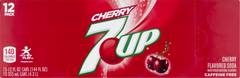 7Up Cherry Flavored Caffeine Free Soda 12 pk Cans 12 oz