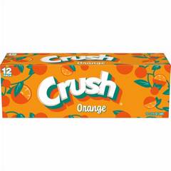 Crush Orange Soda 12 pk Cans 12 oz