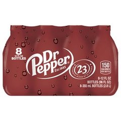 Dr Pepper Soda Bottles