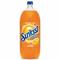 Sunkist Orange Soda 2 L Plastic Bottle