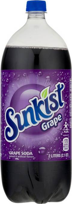 Sunkist Grape Soda 2 L