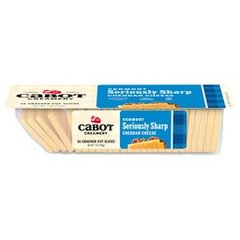 Cabot Seriously Sharp Yellow Cheddar Cheese Cracker Cuts 7 oz