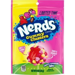 Nerds Gummy Clusters Cherry Lemonade Blitz Candy, 8 oz