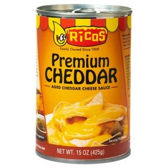 Ricos Premium Cheddar Cheese Sauce 15 oz 15 oz Can