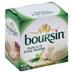 Boursin Gourmet Cheese Spread - Garlic & Fine Herbs 5.3 oz