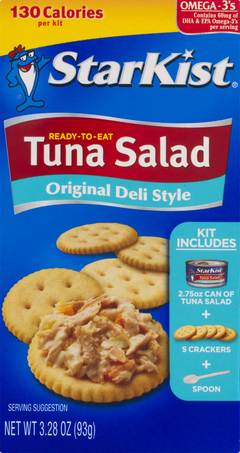 Starkist Snack to Go Classic Tuna Salad Kit 3.6 oz Kit 3.28 oz