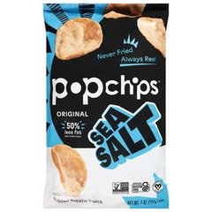 Popchips Original Sea Salt Popped Potato Snack 5 oz