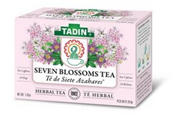 TADIN Herbal Tea No Caffeine Seven Blossoms - 24 Count