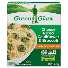 Green Giant Simply Steam Cheesy Riced Cauliflower & Broccoli Frozen