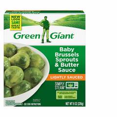 Green Giant Steamers Baby Brussels Sprouts & Butter Sauce, 8 oz