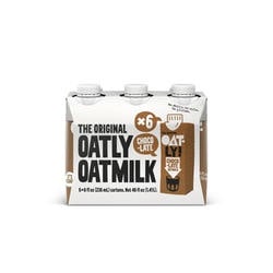 Oatly Original Oatmilk - Ambient Non-Dairy Milk - 8oz/6pk: Gluten-Free, Vegan