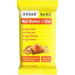 RXBAR 10g Protein Bars - Nut Butter and Oat Honey Cinnamon Peanut Butter, 1.9 oz