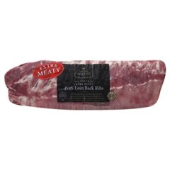 Signature Select Previously Frozen Pork Loin Back Ribs - 3 lb