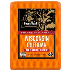 Boar's Head Smoked Beechwood Wisconsin Cheddar Cheese Custom Sliced lb