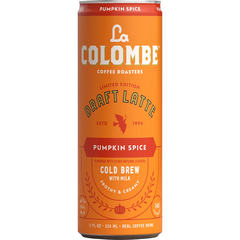 La Colombe Pumpkin Spice Cold Brew Draft Latte Can