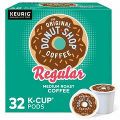 The Original Donut Shop Regular Keurig Single-serve K-cup Pods Medium Roast Coffee 32 Count
