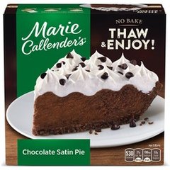Marie Callender's Chocolate Satin Pie Frozen Dessert 25.6 oz