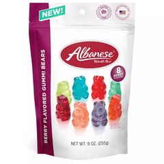 Albanese Berry Flavor Gummi Bears, 9 oz