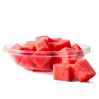 Seedless Watermelon Cubes Fresh Cut in Store Daily
